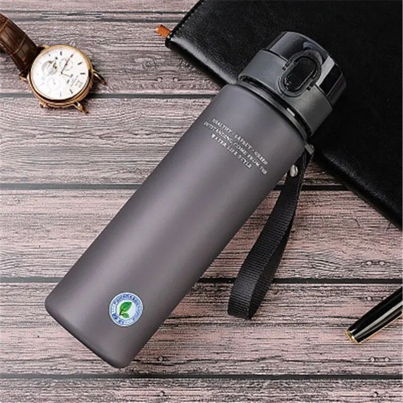 BPA Free Leak Proof Sports Water Bottle High Quality Tour Hiking Portable My Favorite Drink Bottles 400ml