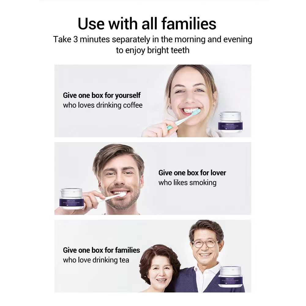 Oral Hygiene Personal Care Beauty Health BREYLEE TEETH WHITENING POWER Lime brightening white tooth powder to fade tooth stains and yellow teeth Dental cleaning care