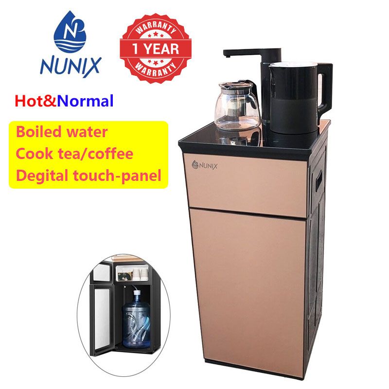 Nunix A1N Hot & Normal Free Standing Water Dispenser Bottom Load  With 2 Kettles  Bottom water dispensers household