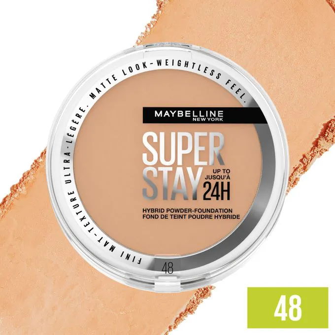 【Promotion】Maybelline New York Superstay Hybrid Powder Foundation Shade 48