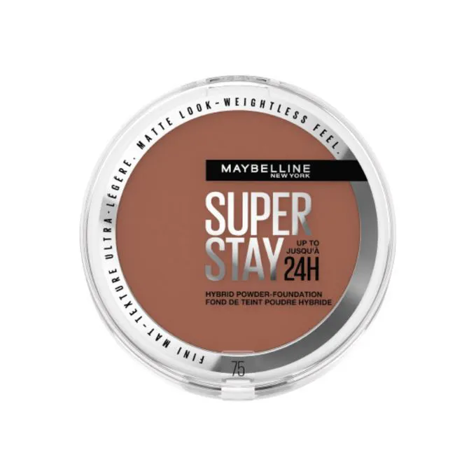 【Promotion】Maybelline New York SuperStay Hybrid powder foundation Shade 75