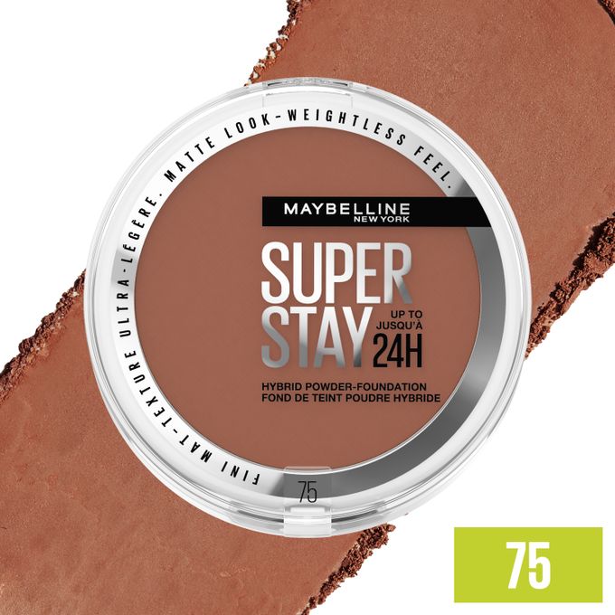 【Promotion】Maybelline New York SuperStay Hybrid powder foundation Shade 75 75