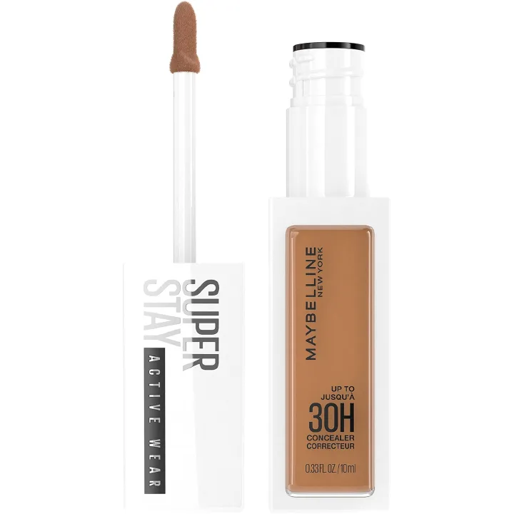 Maybelline Super Stay Liquid Concealer Shade 65 Makeup, Full Coverage Concealer, Up to 30 Hour Wear, Transfer Resistant, Natural Matte Finish, Oil-free