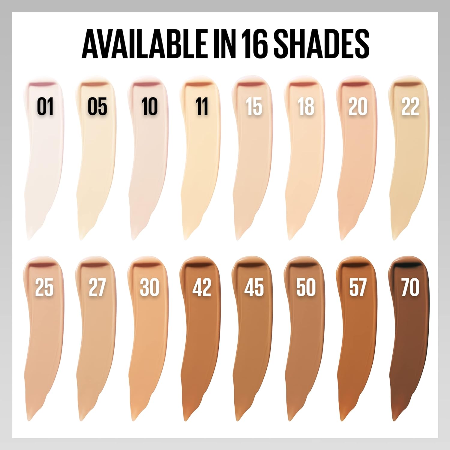 Maybelline Super Stay Liquid Concealer Shade 65 Makeup, Full Coverage Concealer, Up to 30 Hour Wear, Transfer Resistant, Natural Matte Finish, Oil-free