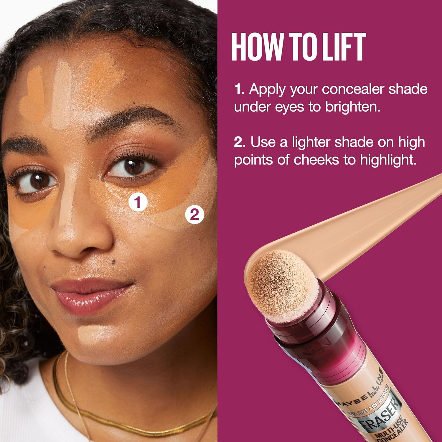 Maybelline Instant Eraser Concealer145 WARM OLIVE
