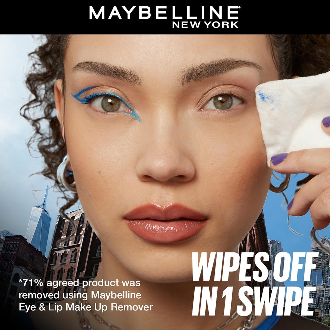 Maybelline New York Tattoo Play Assorted Liquid Eyeliner - Longwear Waterproof Eyeliner - Metallic Finish, Ride, 2.1ml