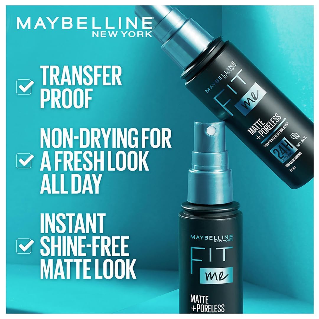 【Promotion】Maybelline Fit Me Matte & Poreless Setting Spray 60ML