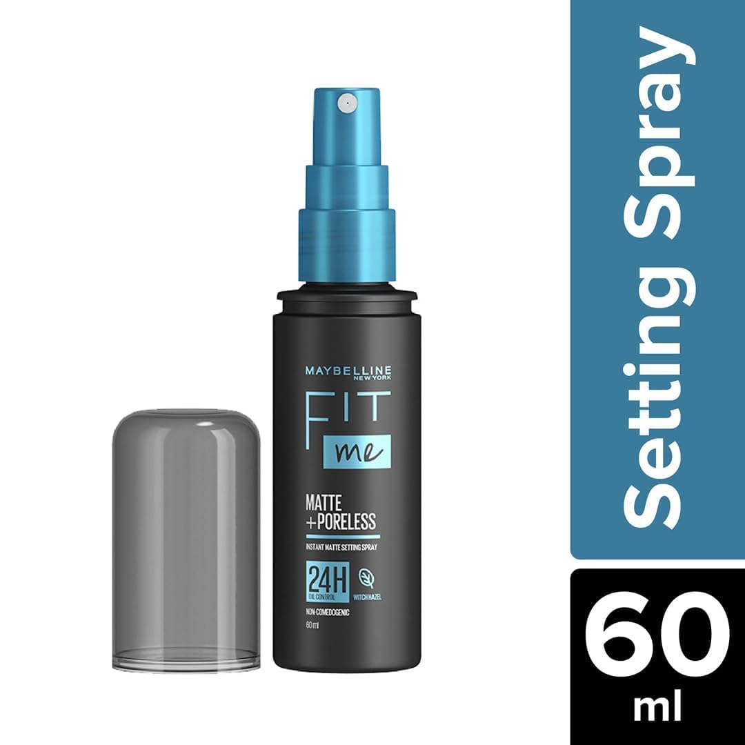 【Promotion】Maybelline Fit Me Matte & Poreless Setting Spray 60ML As Picture