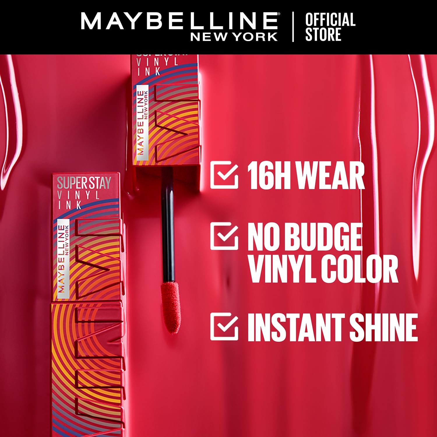 Maybelline New York Superstay Vinyl Ink 30 Unrivalled Lipstick