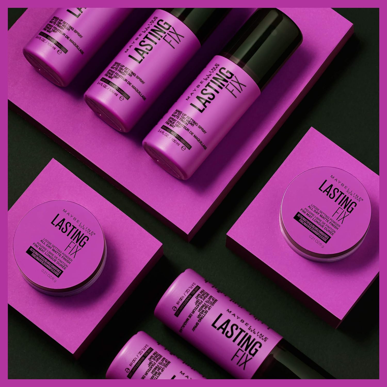 【Discounted】Maybelline Facestudio Lasting Fix Setting + Perfecting Loose Powder