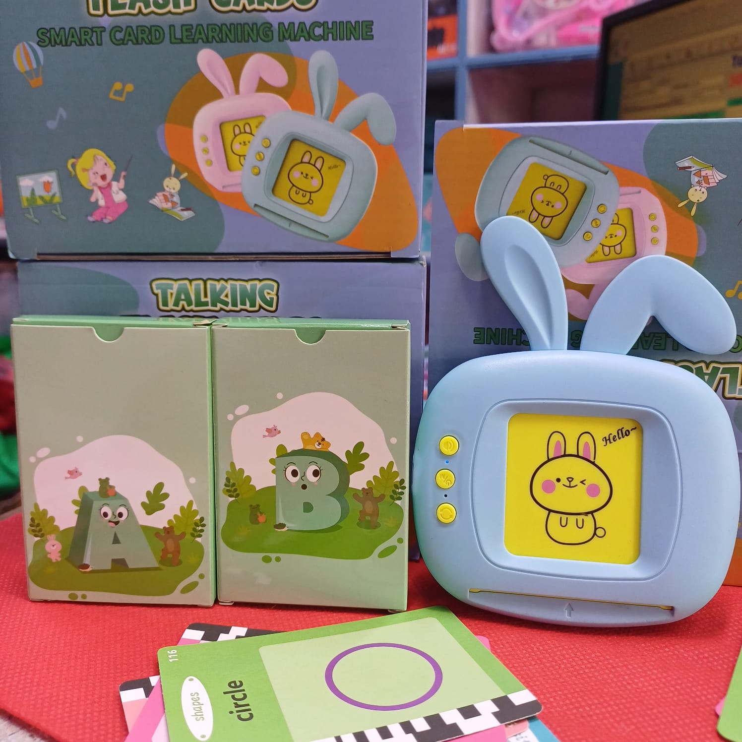 Kids Talking flashcard cards