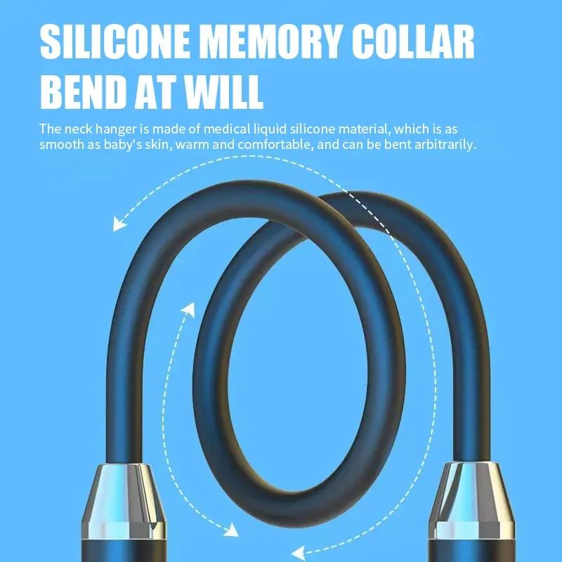 Wireless Bluetooth Headphones Neck Stereo Noise Reduction Universal Sports Earphone Microphone