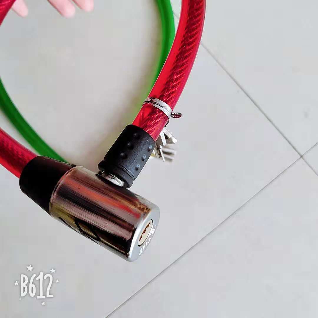 Atomic Wire Lock Anti-theft Lock Bicycle Lock Motorcycle Lock Electric Vehicle Lock