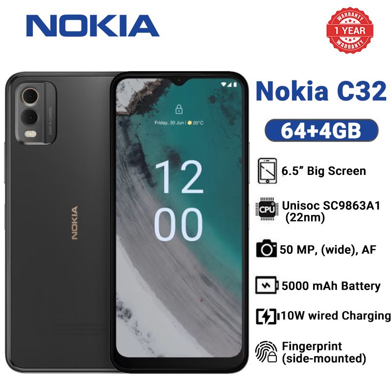 Black Friday Discounts for Nokia C32 6.5