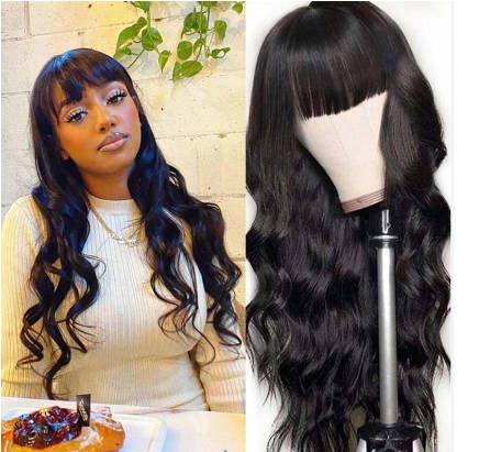 Fashion Women Curly Long Wigs for Black Ladies Wavy Curly Hair Synthetic Hair Ladies Long Curly Wigs Long Curly Wigs Hair Girls Fast delivery within 1-5 days