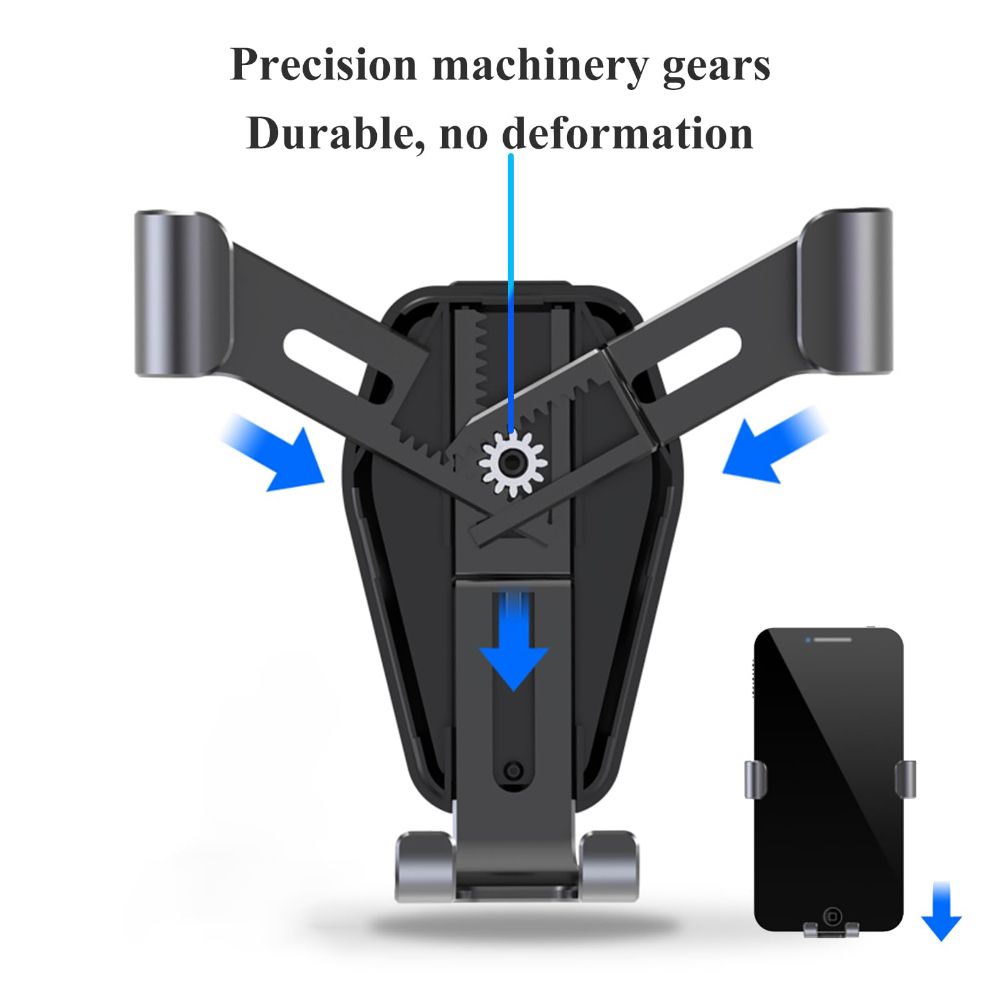 Car Phone Holder for iPhone, Phone Holder Car Mount for Air Vent, Cell Phone Automobile Cradles, Suitable for Smartphones