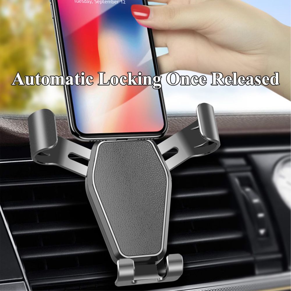 Car Phone Holder for iPhone, Phone Holder Car Mount for Air Vent, Cell Phone Automobile Cradles, Suitable for Smartphones