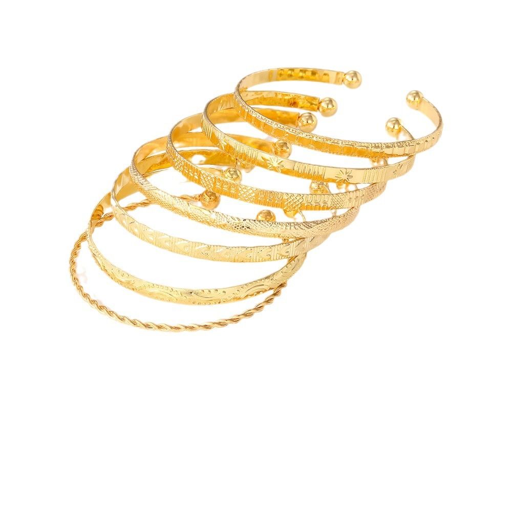 Gold Silver Bracelets for Women Jewelry Sets Trendy Thin Dainty Stackable Chain Bracelet Pack Fashion Accessories Gifts