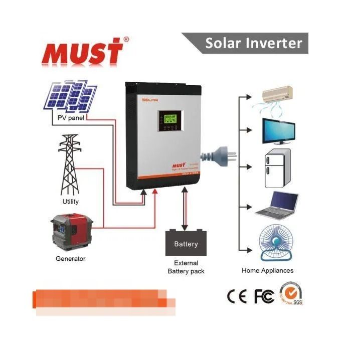 Must 5KVA Hybrid Inverter 5000W