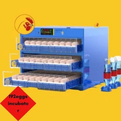 192 Egg Automatic Incubator – Digital Temperature Control & Humidity Display for Poultry Hatching