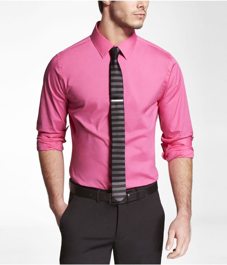 Fashion Men's Slim Fit Cotton Button-Up Long Sleeve Official Shirt Size S-5XL