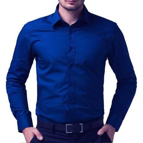 Fashion Men's Slim Fit Cotton Button-Up Long Sleeve Official Shirt Size S-5XL