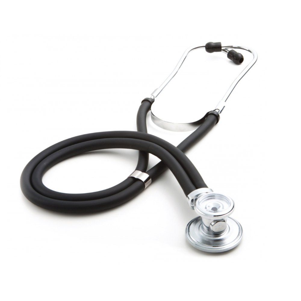 Professional Cardiology Double-Tube/Head Stethoscope For Medics and Students Multi-functional Long Soft