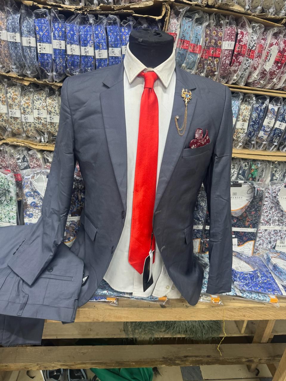 Fashion Men's Official Tuxedo Suit (For Wedding, Business, & Official Wear) Slim Fit Two-Piece and Three-Piece