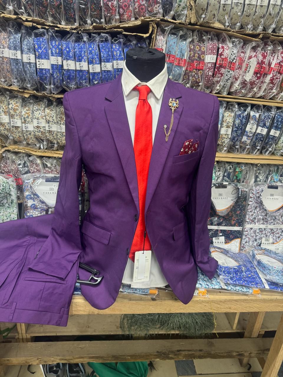 Fashion Men's Official Tuxedo Suit (For Wedding, Business, & Official Wear) Slim Fit Two-Piece and Three-Piece