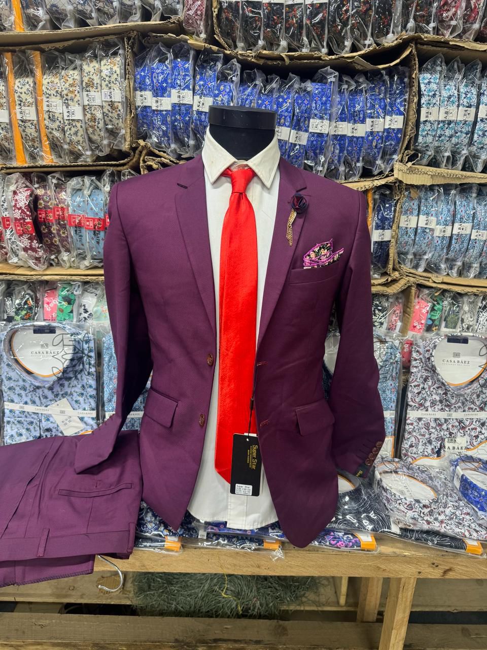 Fashion Men's Official Tuxedo Suit (For Wedding, Business, & Official Wear) Slim Fit Two-Piece and Three-Piece