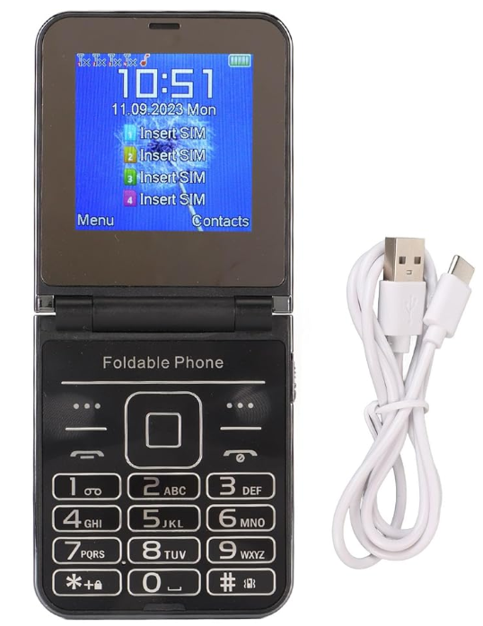 Generic CALLUS Quad-SIM PowerMax Feature Phone 2800 mAh Battery