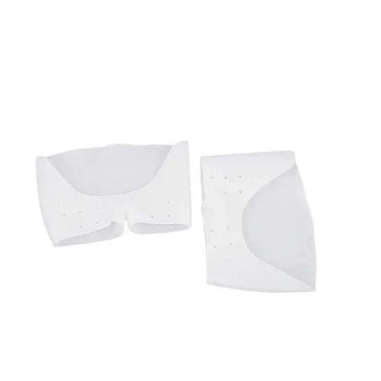New Arrival 1pair Soft Forefoot Foot Pads Silicone Gel Insoles Pointe Toe Finger Cover Pain Protector High Heels Gel Pads for Feet Ballet Foot Care