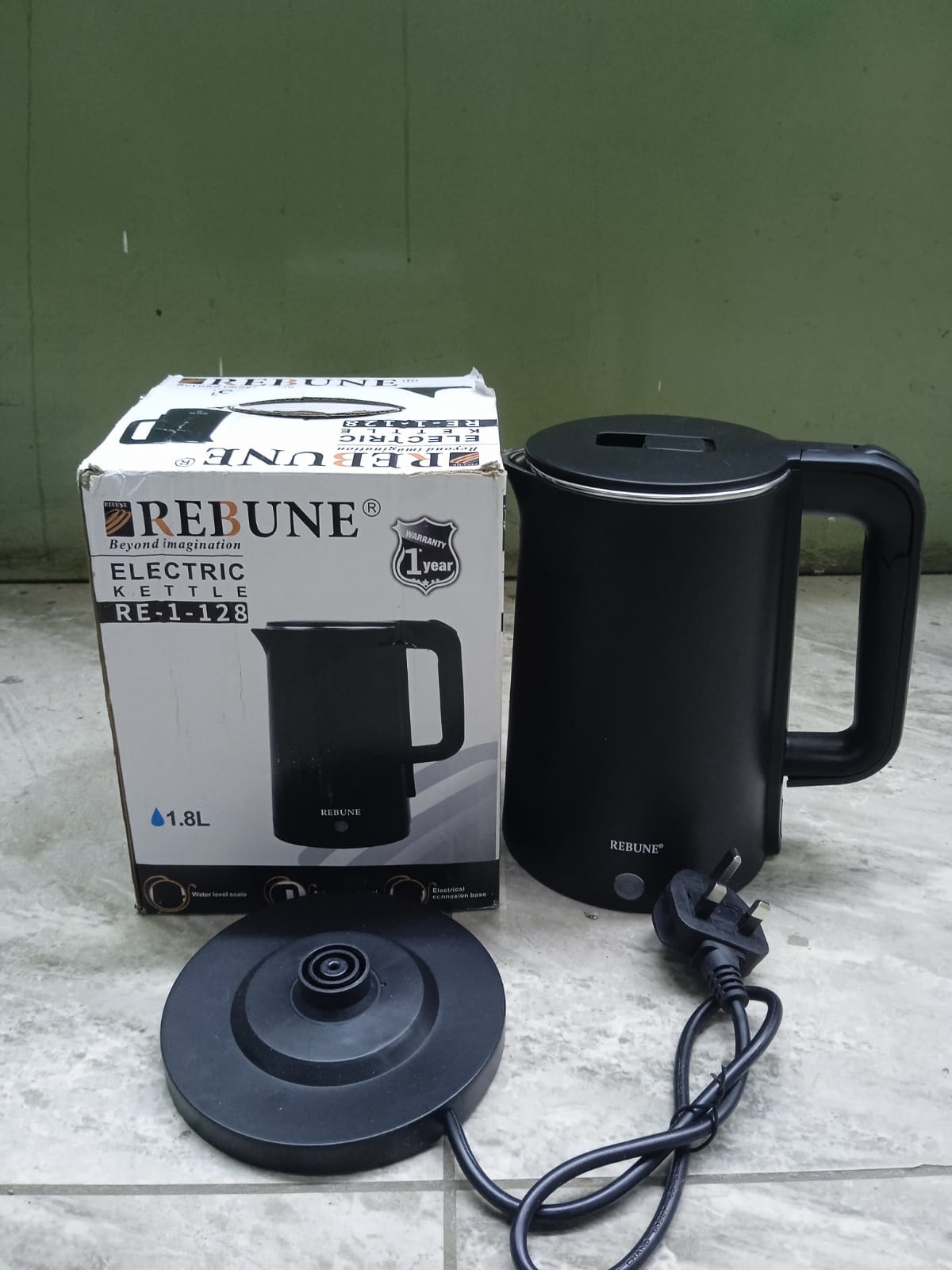 Electric kettle rebune 1.8L