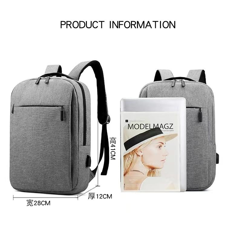 New intelligent USB charging backpack, multifunctional travel bag, portable diagonal cross dual-purpose bag, computer bag, backpack, student backpack