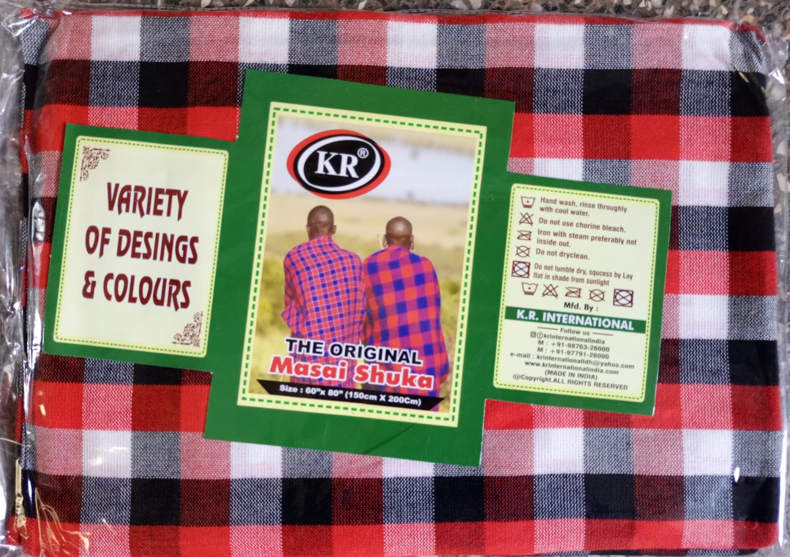 Maasai Shuka Throw Fleece Blanket Our Maasai fleece blankets are of high quality, and quality soft fleece which has been beautifully knit