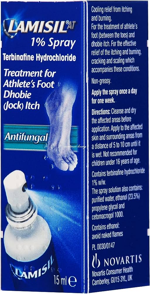 Lamisil Spray For Athletes Foot 15ml