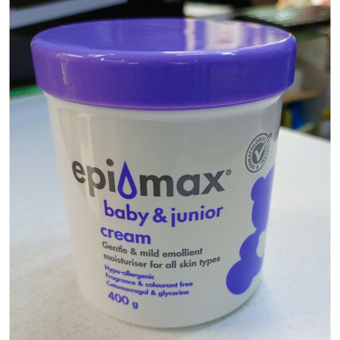 Epimax Baby & Junior Moisturising Cream For Dry & Eczema Skin 400g