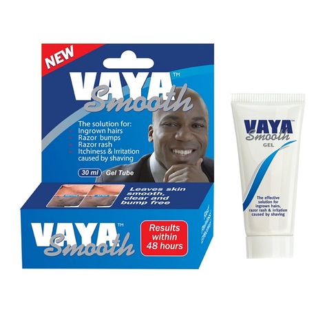 Vaya Smooth Aftershave For Razor Bumps and Rashes 30g