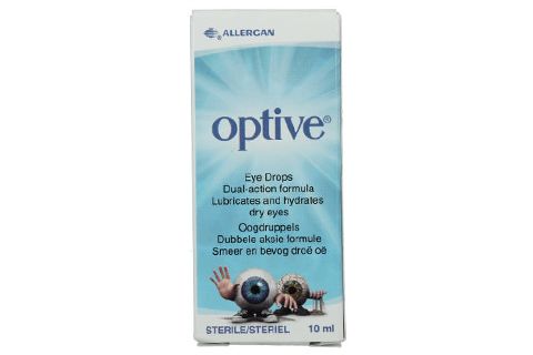 Optive Eye Drops Artificial Tears For Dry & Itchy Eyes 10ml
