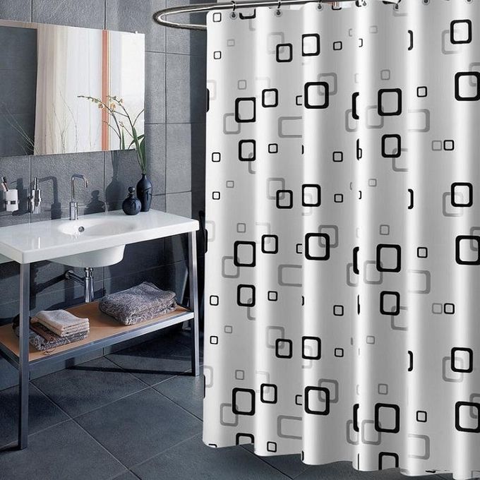 180*200 Waterproof Shower Curtain Set