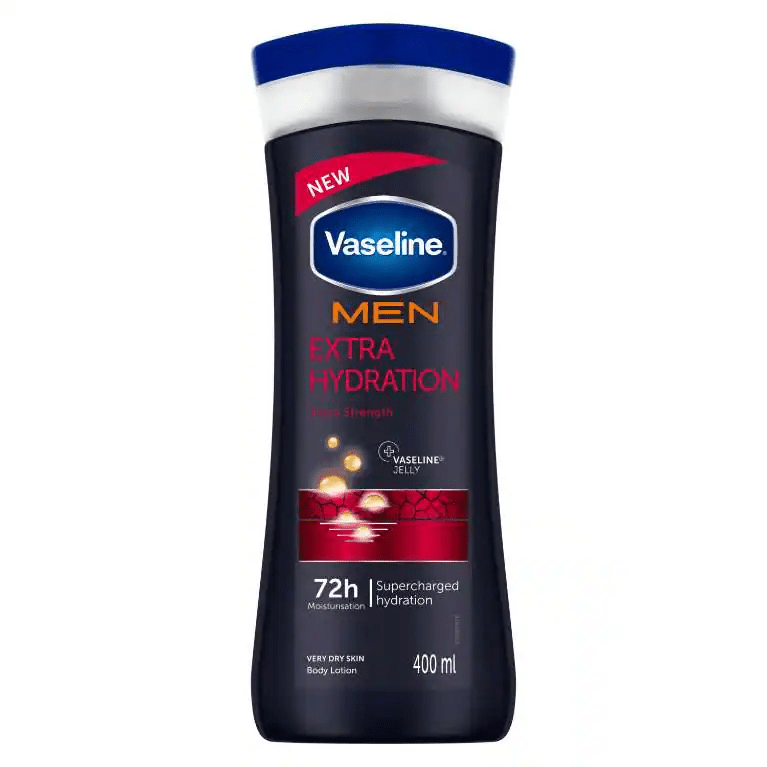 Vaseline Extra Hydration Body Lotion FOR MEN 72H MOISTURISATION