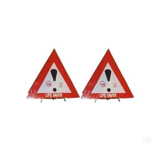 Car Safety Kit 5 in 1 - Life Saver Triangles , Fire Stop Extinguisher, First Aid Kit ,Jumper Cables & Towing Rope