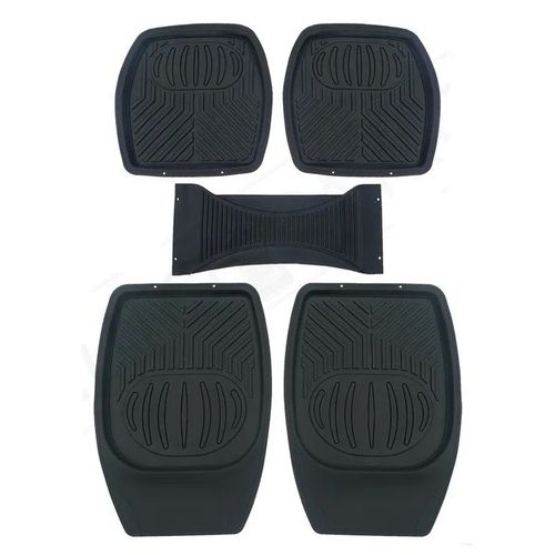 5  pcs Heavy Duty Rubber Floor Mats