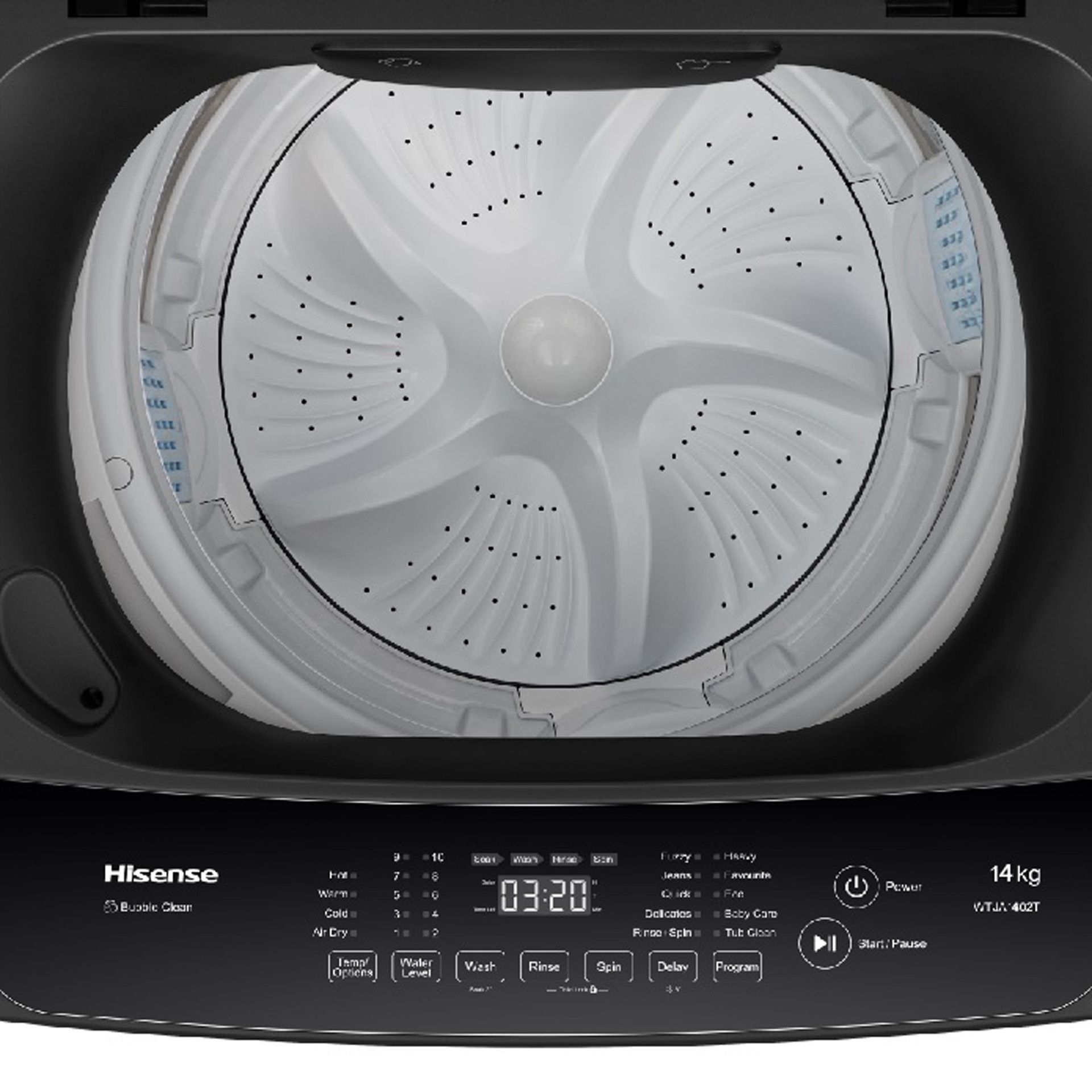 Hisense 14KG WTJA1402T  Automatic Washing Machine  Wash and Spin Washers