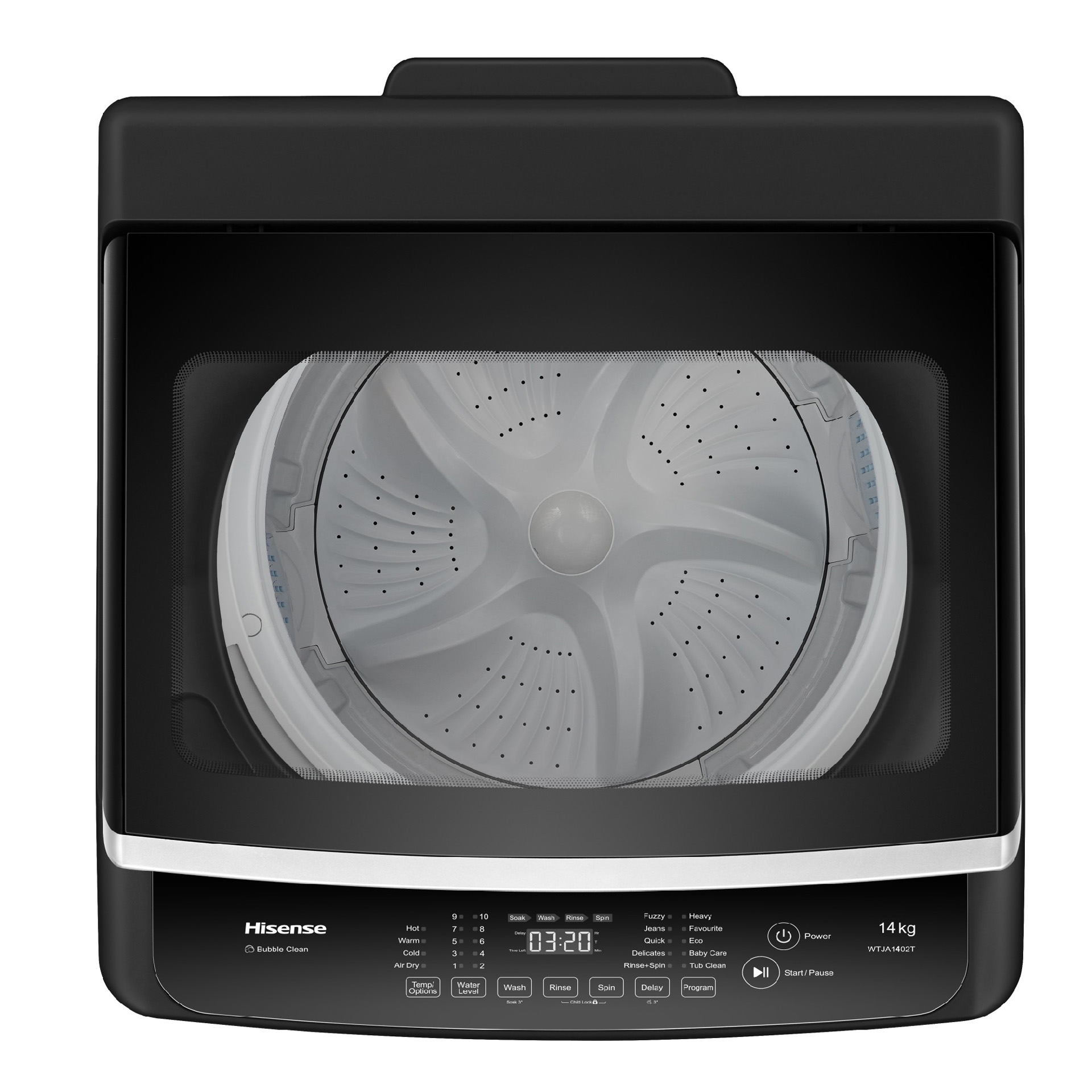 Hisense 14KG WTJA1402T  Automatic Washing Machine  Wash and Spin Washers