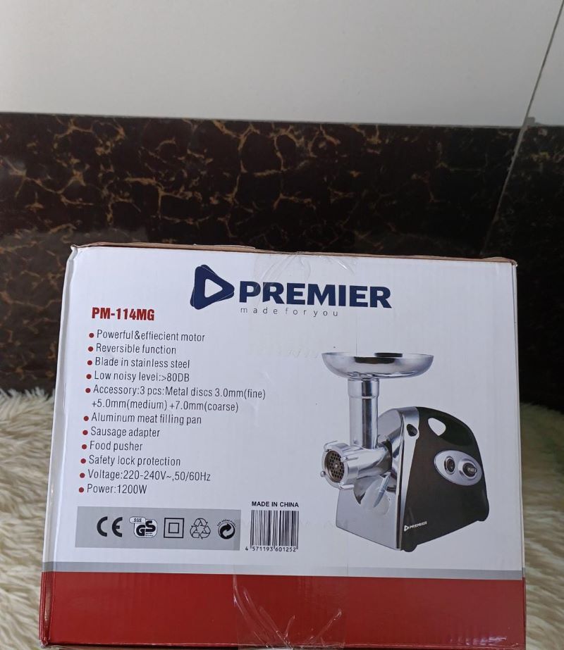 Quality Premier Electric Commercial Meat Mincer
