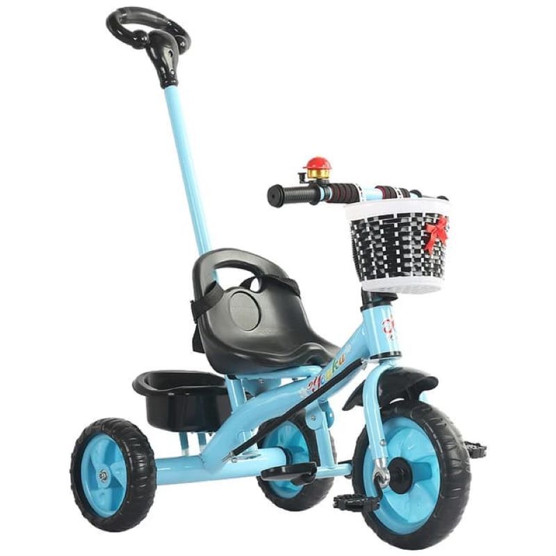 RESTOCKED Kids Tricycle Tricycle Push Bike With Handle For Kids Boys, Girls 2-5 Years