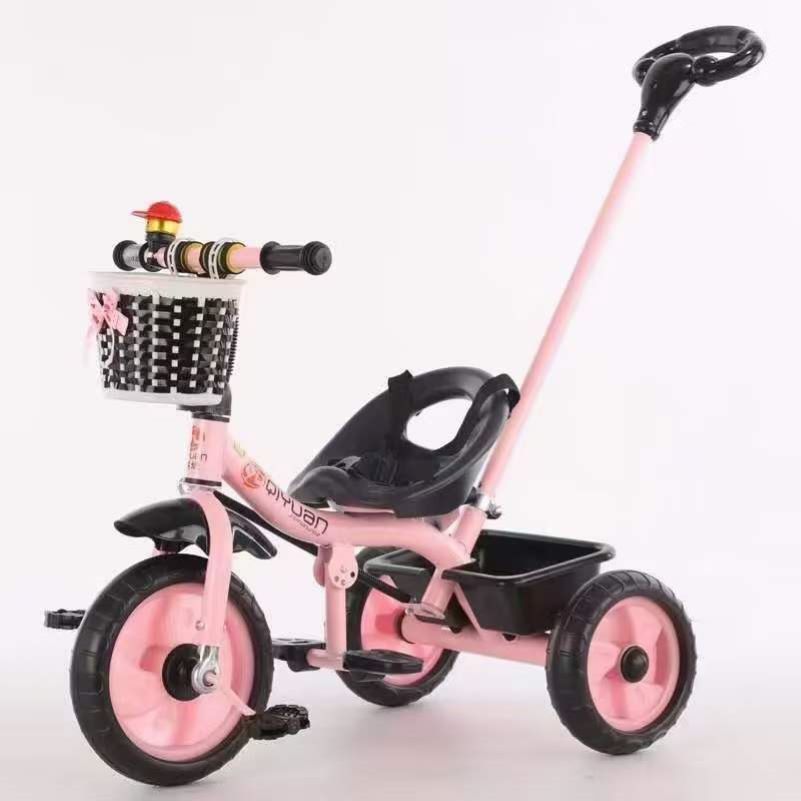 RESTOCKED Kids Tricycle Tricycle Push Bike With Handle For Kids Boys, Girls 2-5 Years