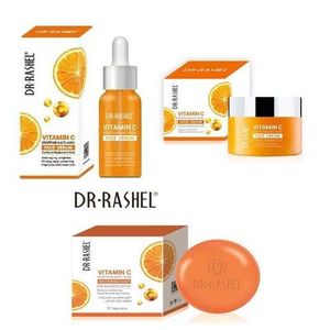 Dr. Rashel Vitamin C Brightening & Anti-Aging Face Serum + Cream + Soap