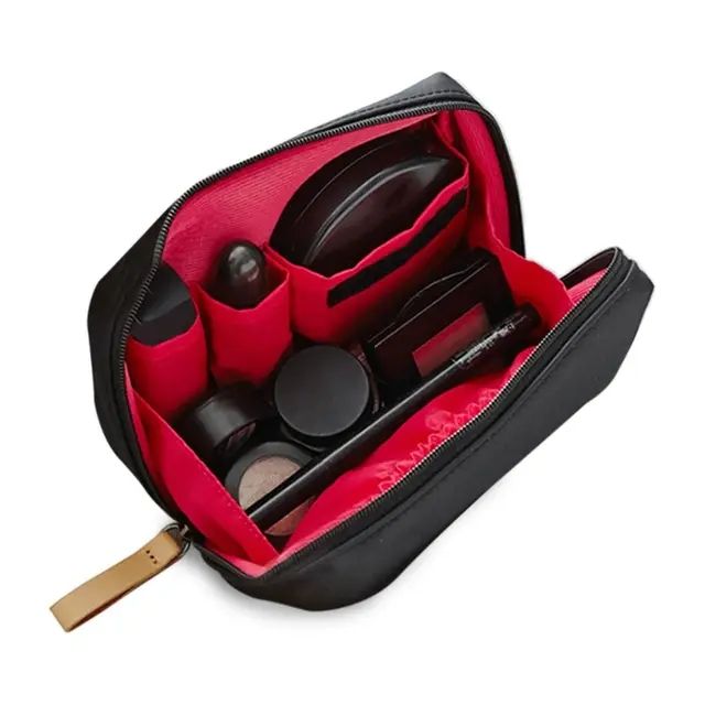 1PC Portable Women Makeup Bag Cosmetic Bag Coin Pouch Storage Bag Mini Lipstick Bag Small Bag Toiletry Bag Organizer Case